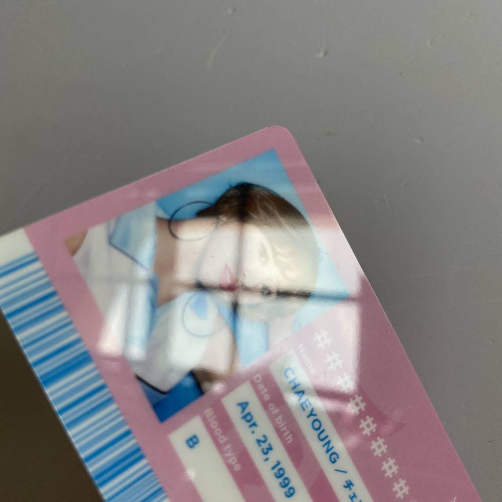 TWICE DEBUT JAPANESE SPECIAL ALBUM '#TWICE' ID CARD - CHAEYOUNG